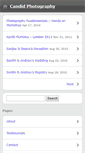 Mobile Screenshot of candidphotography.co.uk
